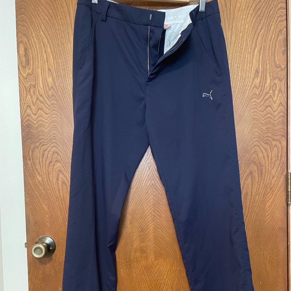 Navy Puma golf pants 32/33